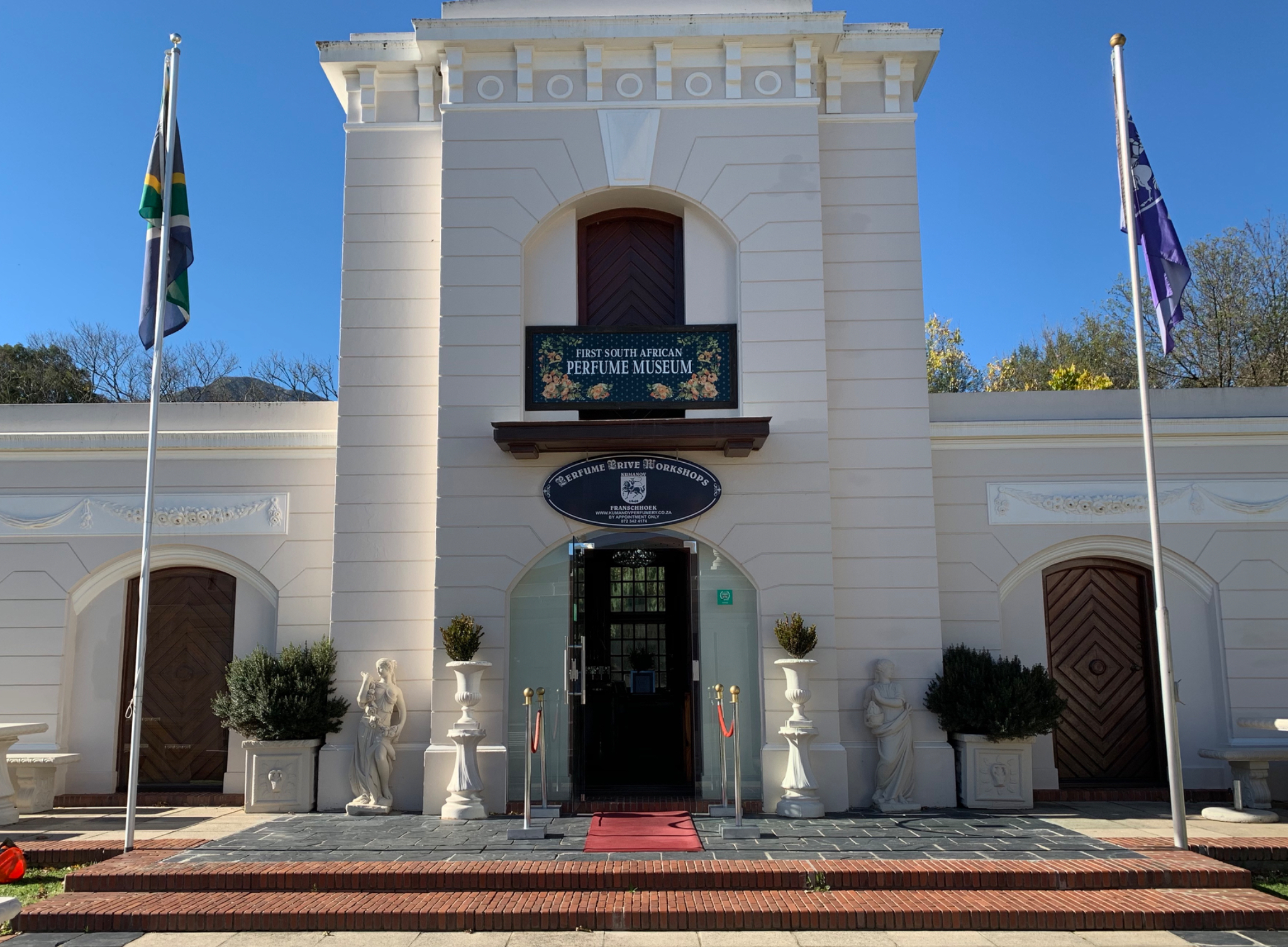 Huguenot Perfume Museum exterior